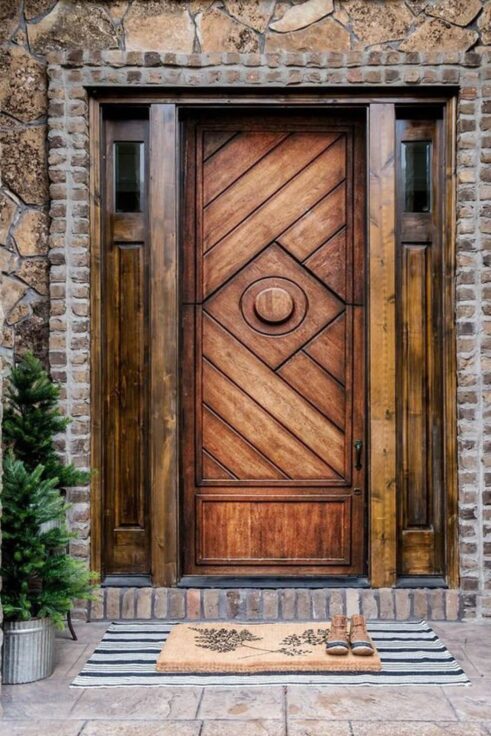 Handcrafted Entry Front Door, Antique Barn Doors, Custom Size Interior Exterior Doors, Sliding or Hinged Double & Single Rustic Doors - Etsy