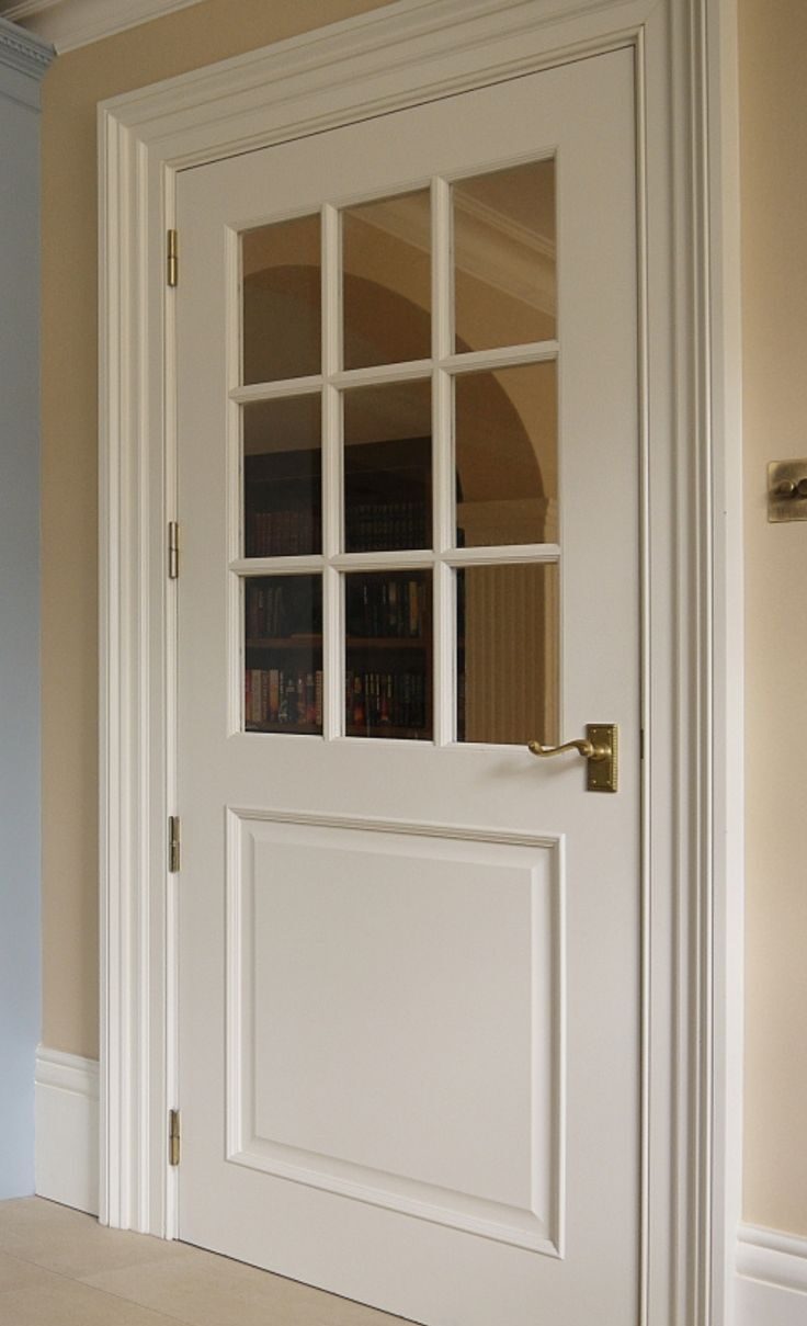 SWD Bespoke White Stained Oak Door