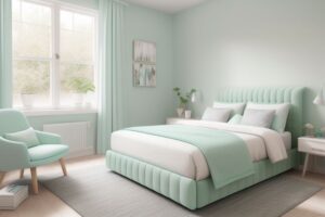 wall colour combinations for bedroom