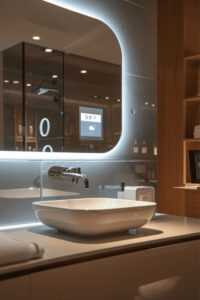 Elegant Modern Bathroom Mirror Ideas