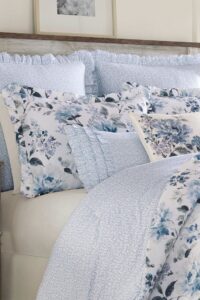 LAURA ASHLEY Chloe Pastel Blue 16_ X 16_ Decorative Pillow in Cottage Blue at Nordstrom Rack