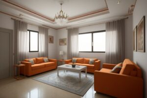 2 BHK flat interior design low budget