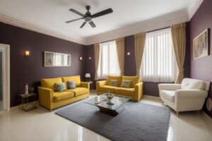 2 BHK flat interior design low budget