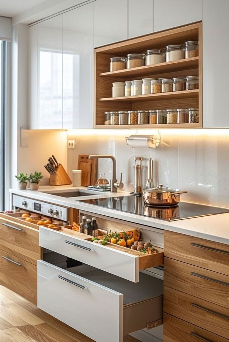 29 Radiant Tiny Apartment Kitchen Arrangements