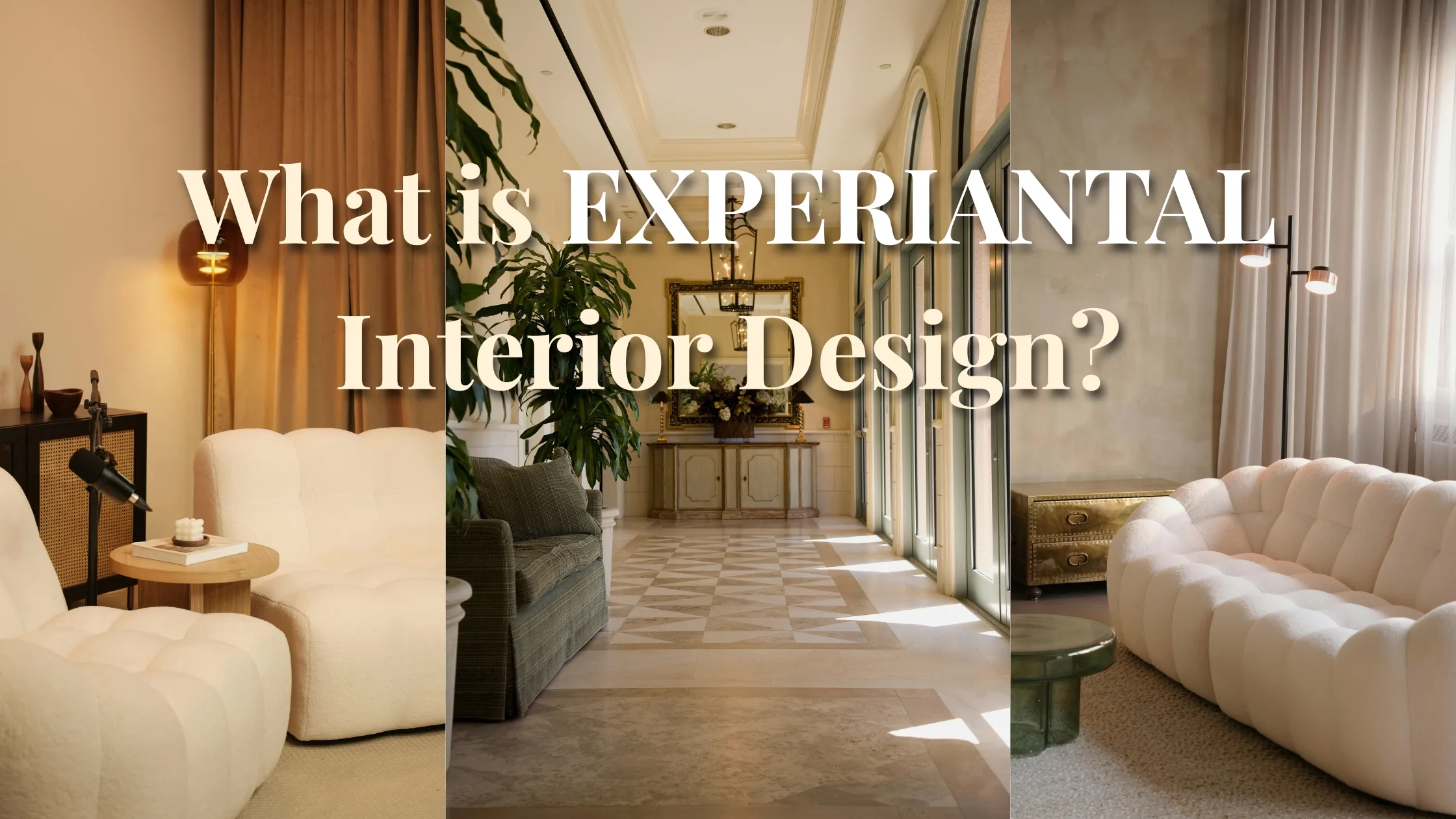 Experiential Interior Design Blog Banner