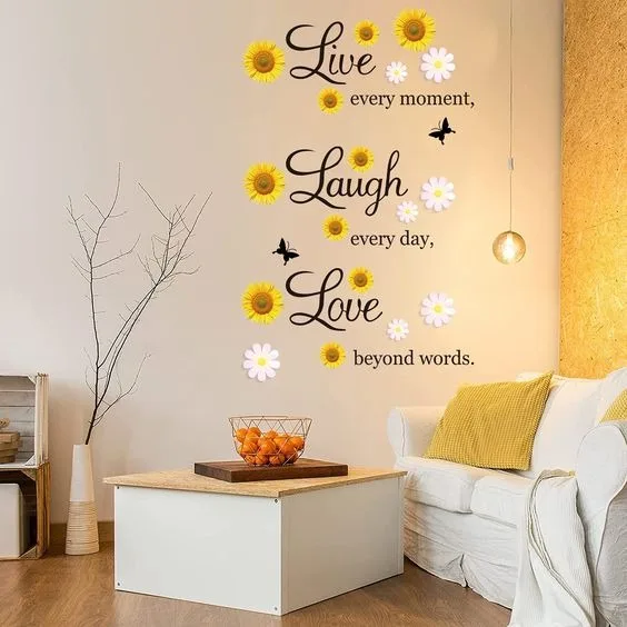 Wall Decals and Overused Quotes Art