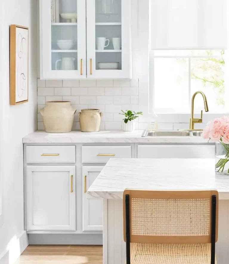 All White Kitchen