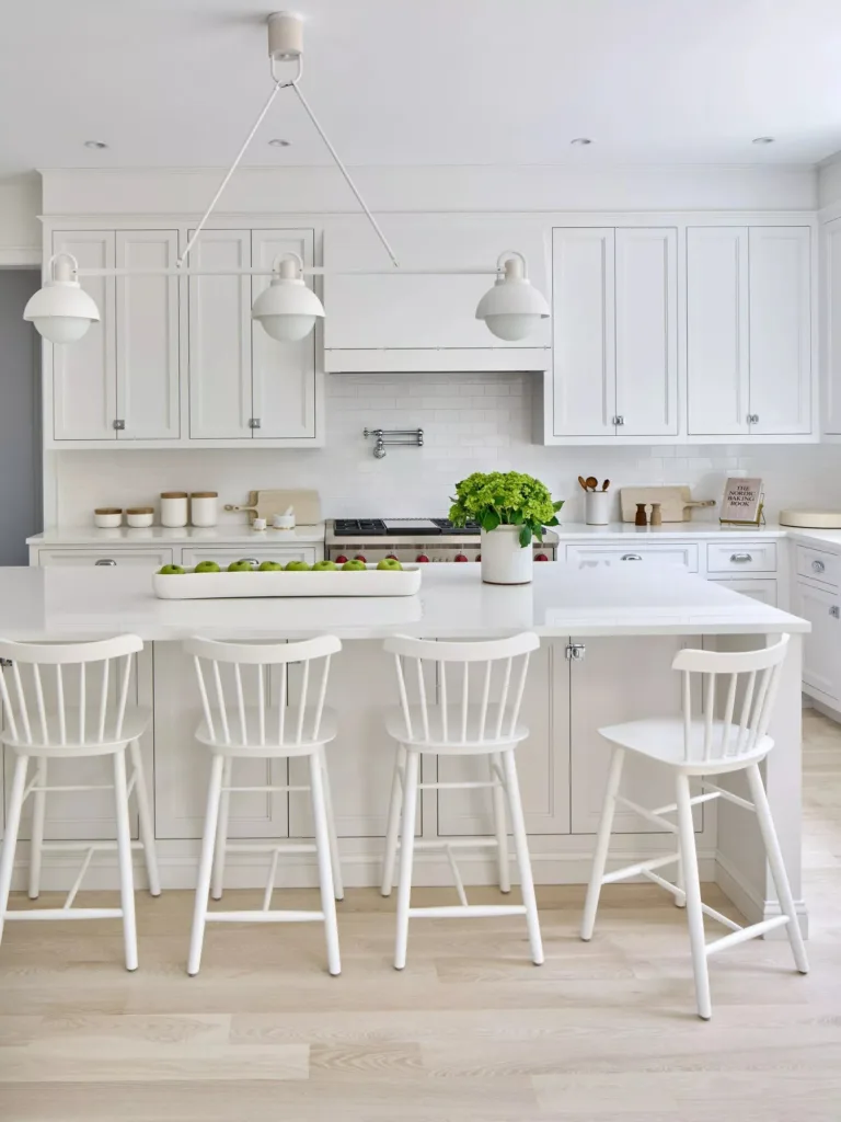 All White Kitchen
