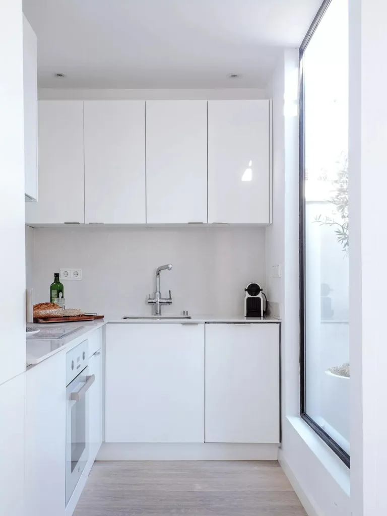 All White Kitchen