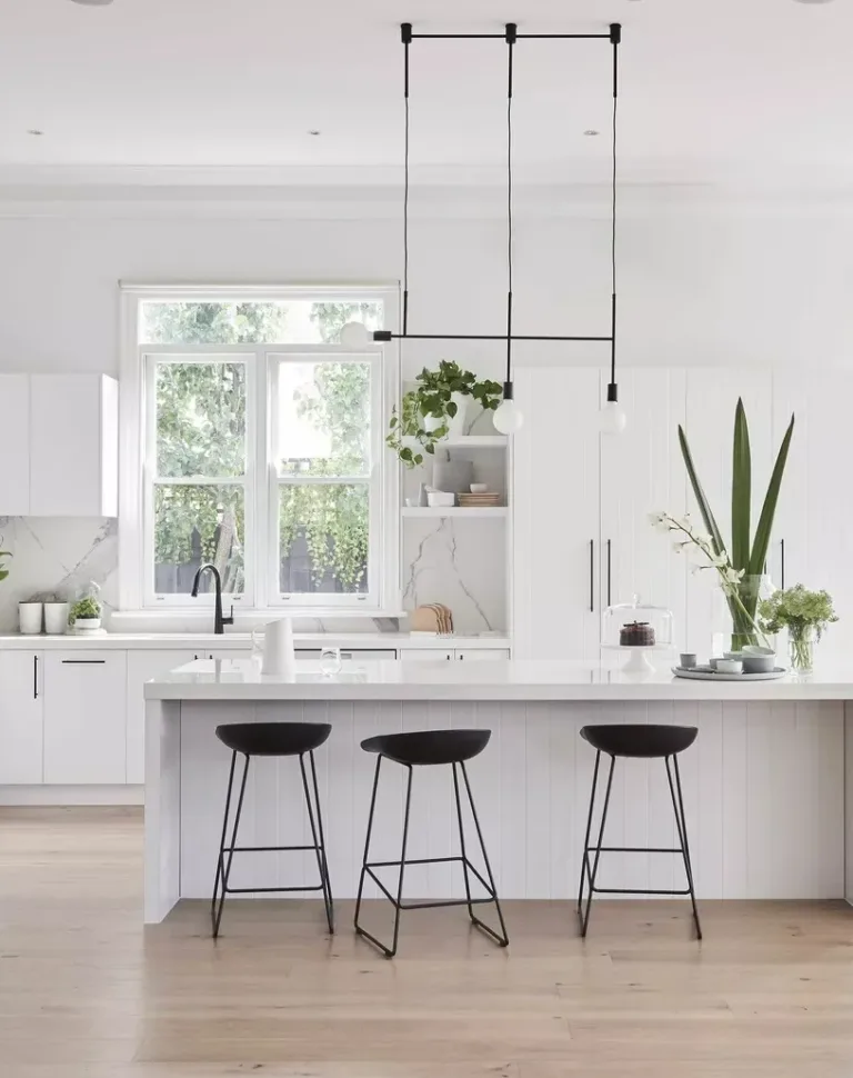 All White Kitchen