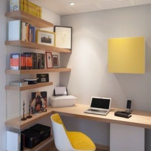 contemporary study table design ideas with minimalist design